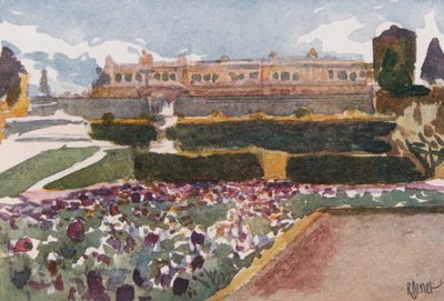 Parterre of Latona, Versailles by Rene Binet